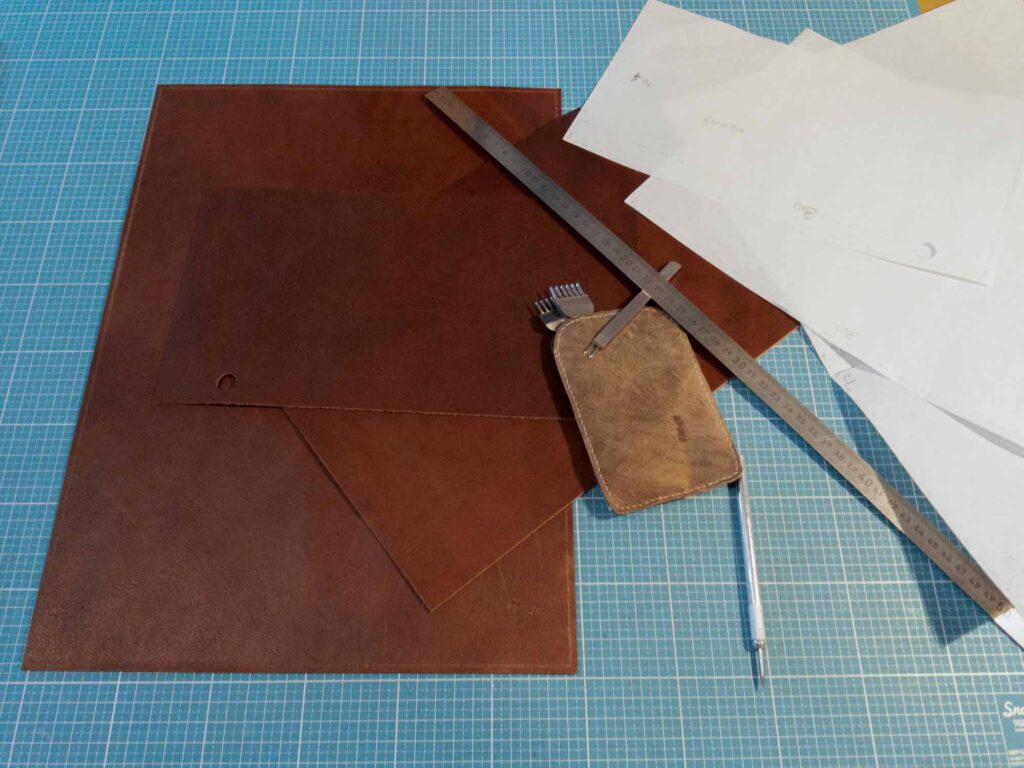 iPad-Tasche aus Upcycling-Leder