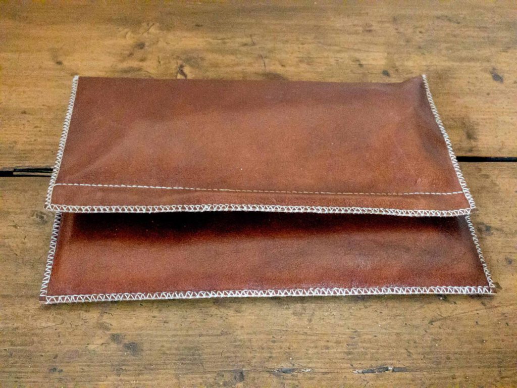 iPad-Tasche aus Upcycling-Leder