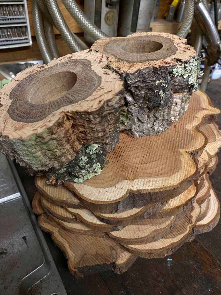Holzbretter Verarbeitung