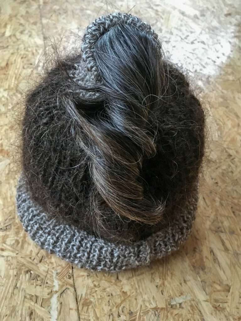 Mütze aus eigene Haar