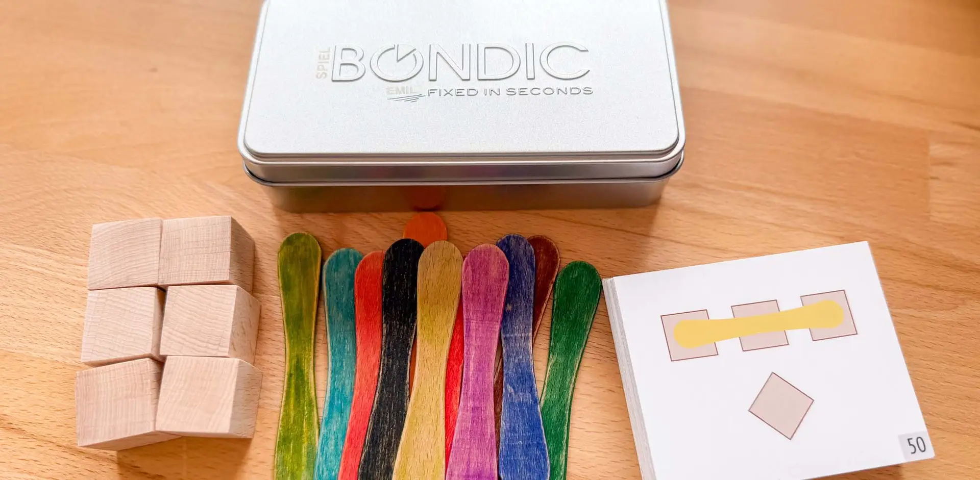 Nachhaltiges Geschenk aus Upcycling-Materialien