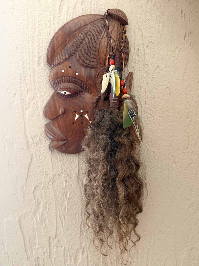 Ethno-Fliegenklatschen aus Haar