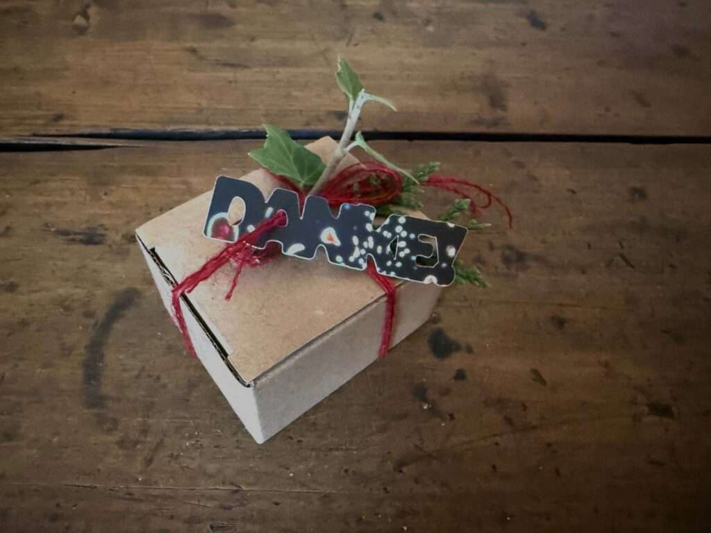 nachhaltige Geschenkanhänger