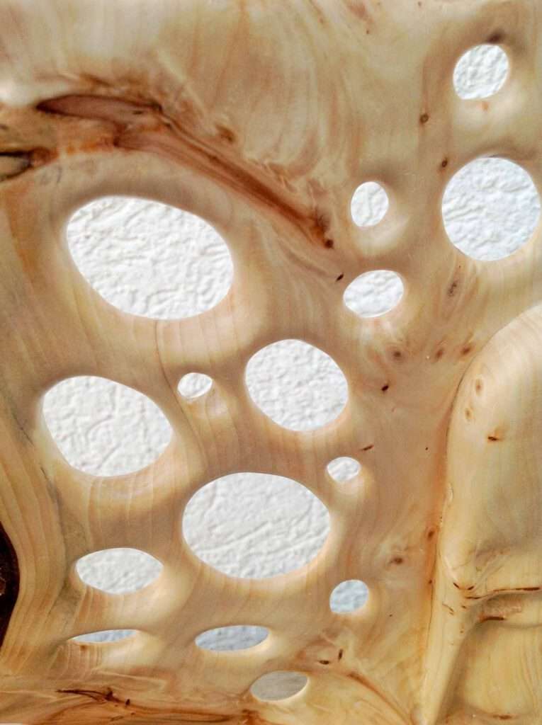 Detail abstrakte Skulptur