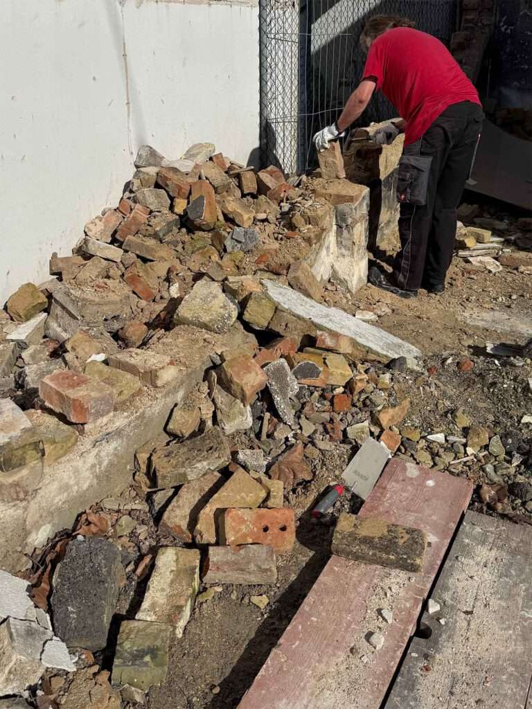 „Wir sehen aus wie Trümmerfrauen.“