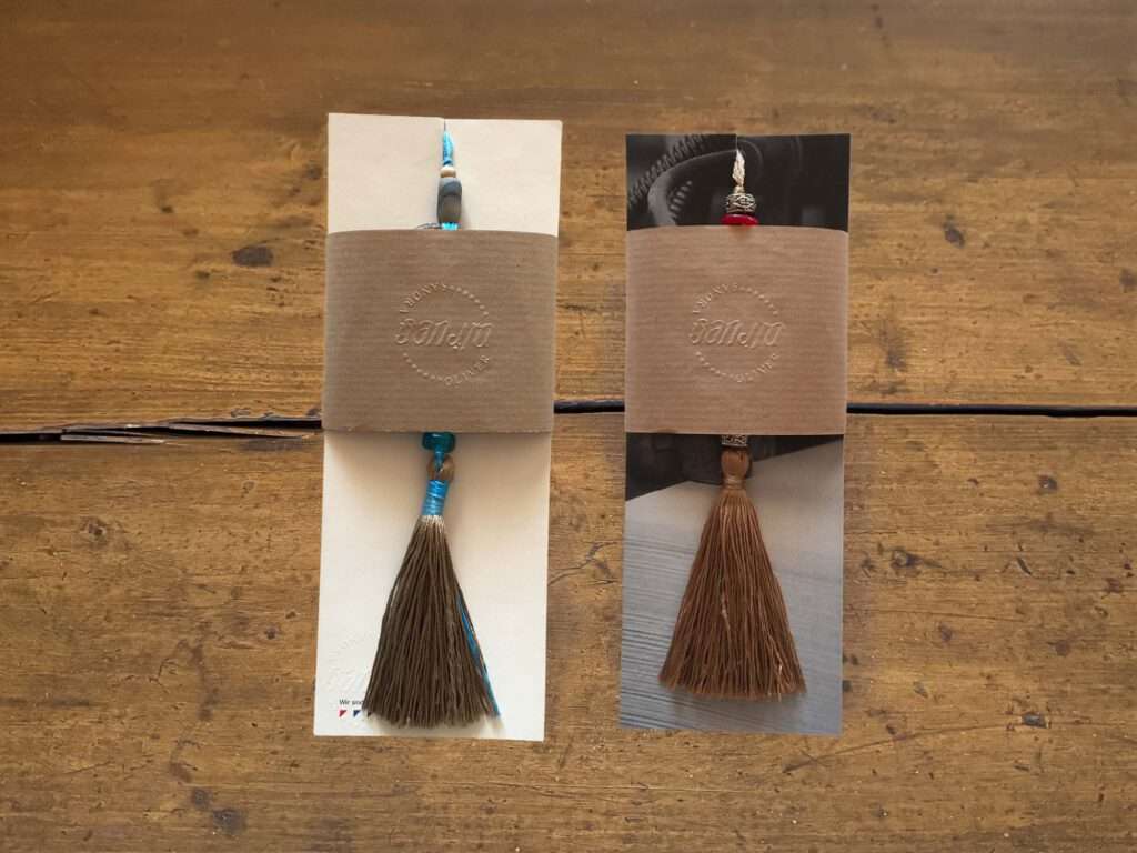 Duftspender aus Holzscheiben: Verpackung