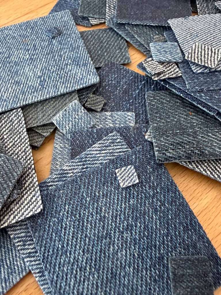 Jeansbilder: gestanzten Jeans